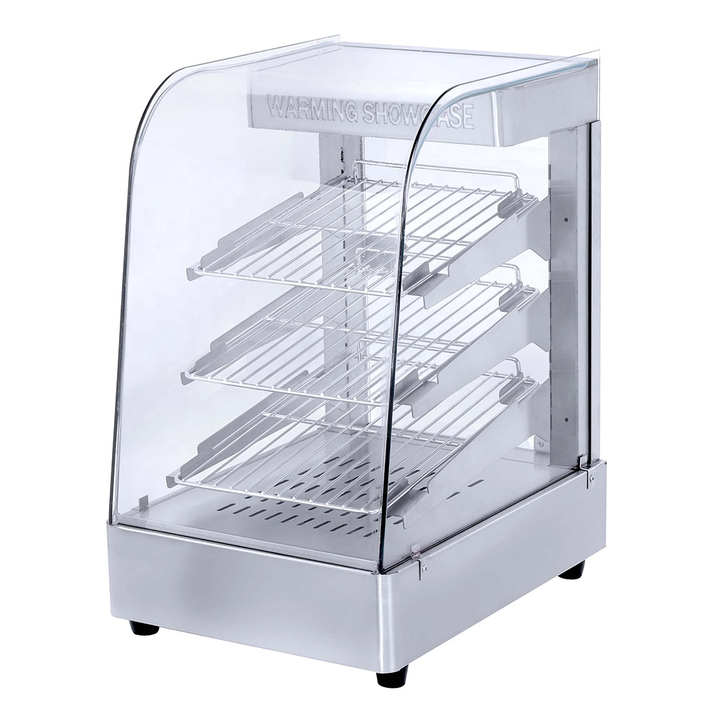 Snacks Food Warmer - @ # ตู้โชว์อาหารไก่ไฟฟ้าเชิงพาณิชย์ ปี 2025 ขนาดเล็ก