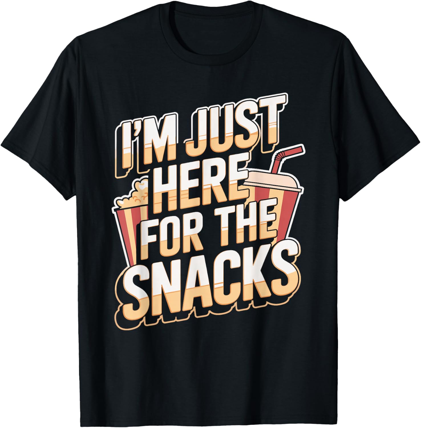 Foody Snacks - เสื้อยืดฟู้ดดี้ฟัน: ฉันมาเพื่อของว่างเท่านั้น
