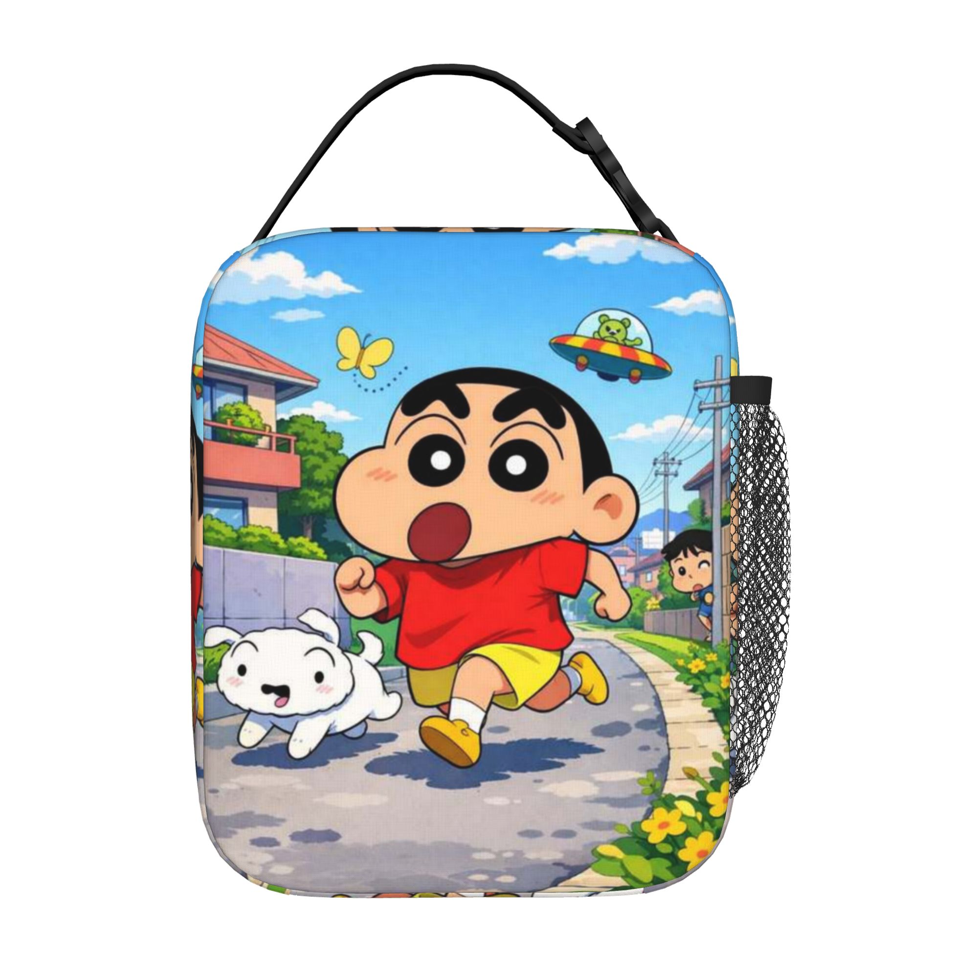 Food Snacks For School - กลับสู่ฤดูกาลเปิดเทอม กระเป๋าใส่อาหารลายเครยอนชินจัง น่ารัก (5) กระเป๋าเก็บขนมและอาหารกลางวันแบบใหม่สุดเท่ ดีไซน์เฉพาะตัว