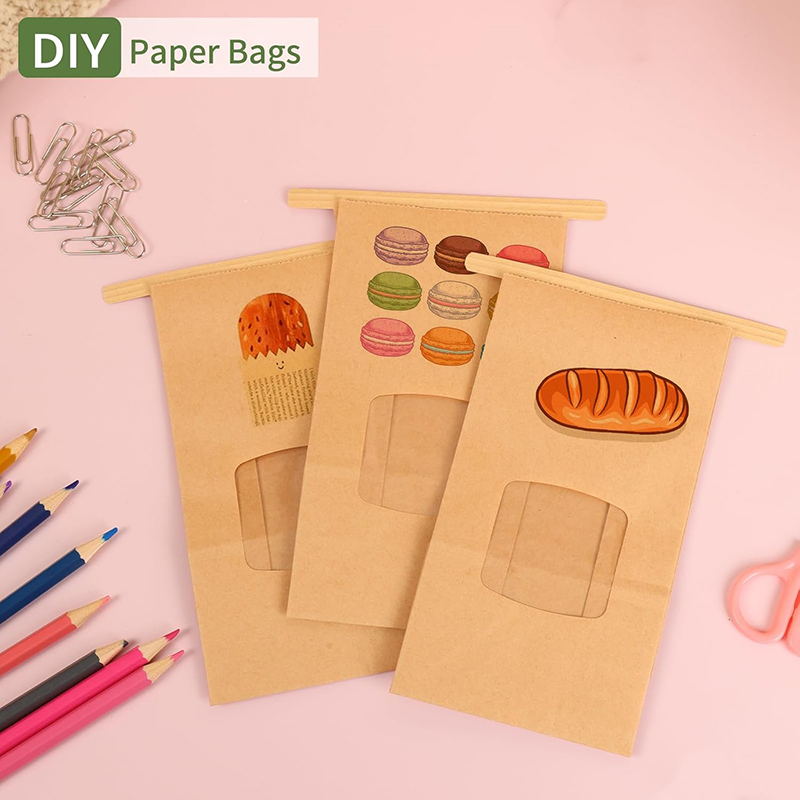 10 ชิ้นถุงเบเกอรี่, หน้าต่างปิ - Food Snacks For School บทวิจารณ์และราคา