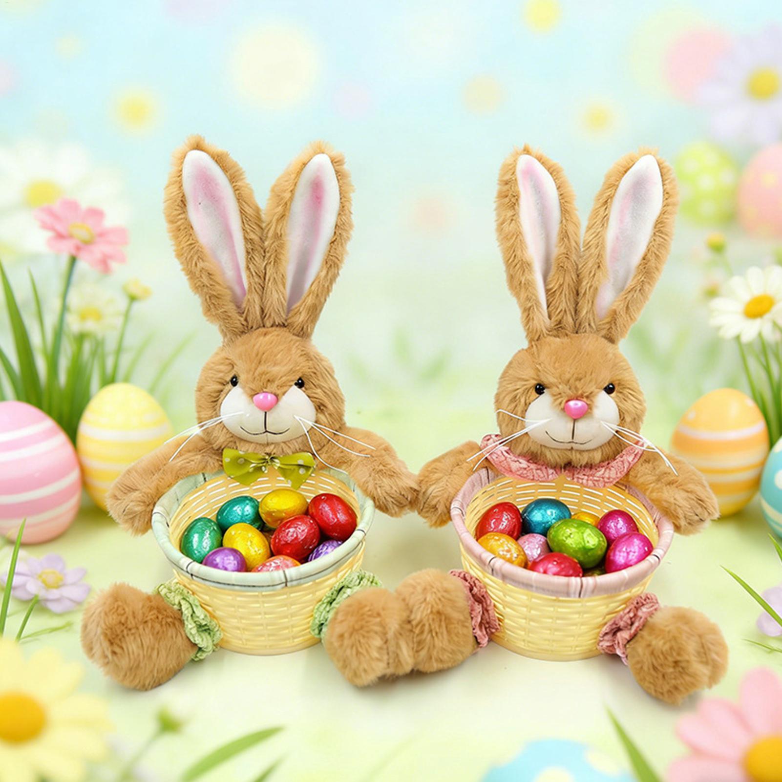 ตะกร้ากระต่ายอีสเตอร์ รูปทรงกร - Snacks Food Gift Baskets บทวิจารณ์และราคา