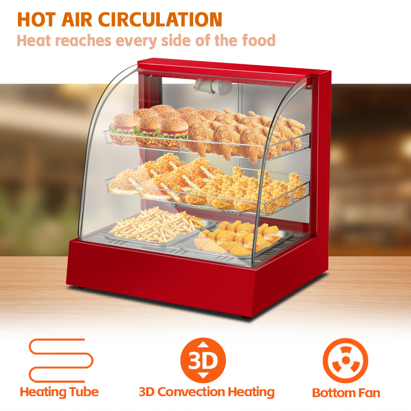 ตู้โชว์อุ่นอาหารไฟฟ้าสำหรับร้า - Snacks Food Warmer บทวิจารณ์และราคา