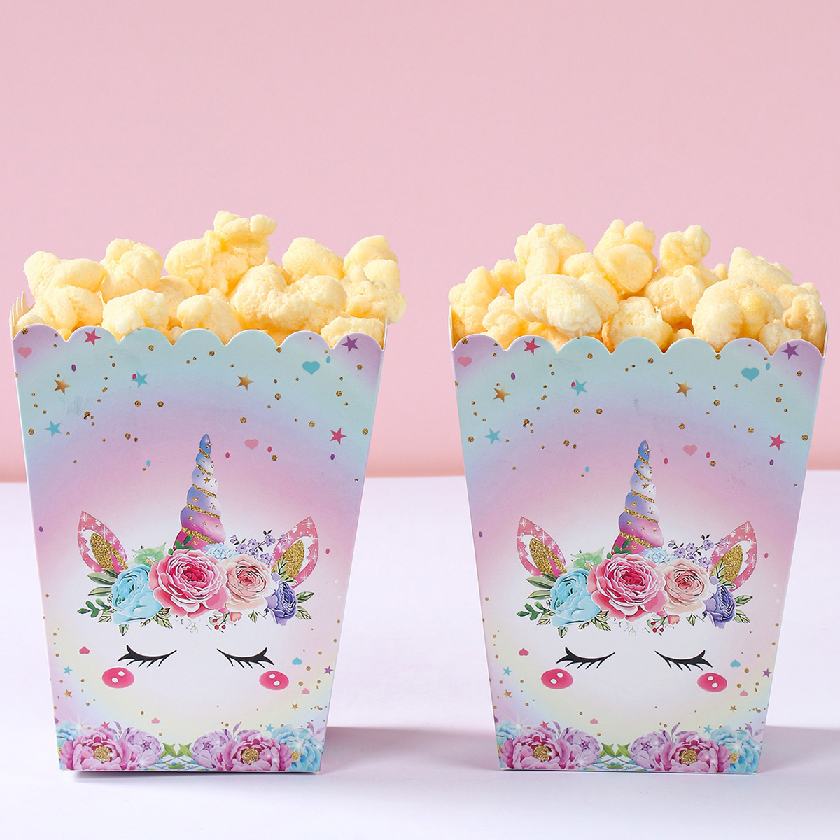 กล่องป๊อปคอร์นกระดาษลูกกวาด8ชิ - Food Snacks For Kids Party บทวิจารณ์และราคา