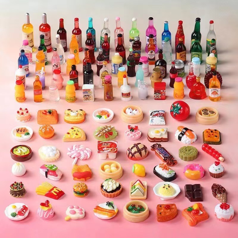 น่ารัก Miniature Dollhouse ซูเ - Food Drink Snacks บทวิจารณ์และราคา
