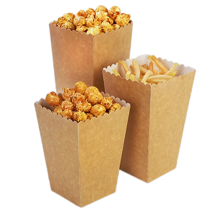 24 ชิ้น/ล็อตกระดาษคราฟท์กล่องป - Food Snacks For Kids Party บทวิจารณ์และราคา
