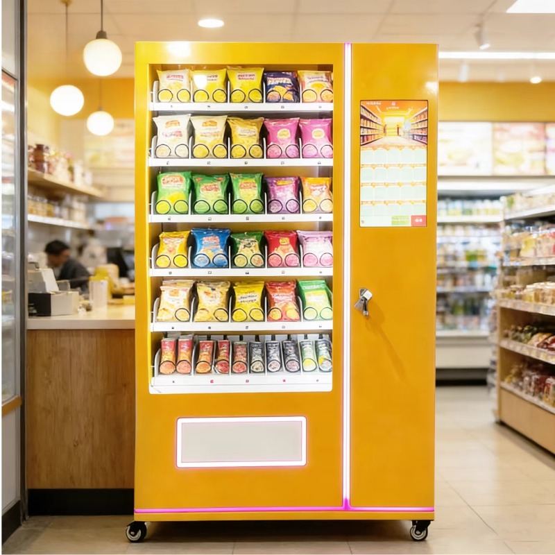 ตู้จำหน่ายขนมขบเคี้ยวอัตโนมัติ - Food Drink Snacks บทวิจารณ์และราคา