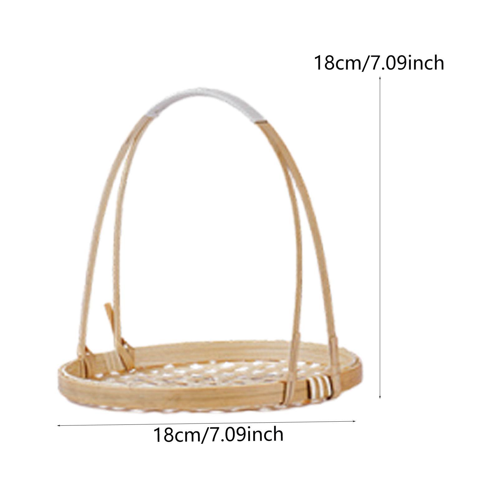 ถาดใส่ของว่างแบบสานจากไม้ไผ่ ถ - Snacks Food Gift Baskets บทวิจารณ์และราคา