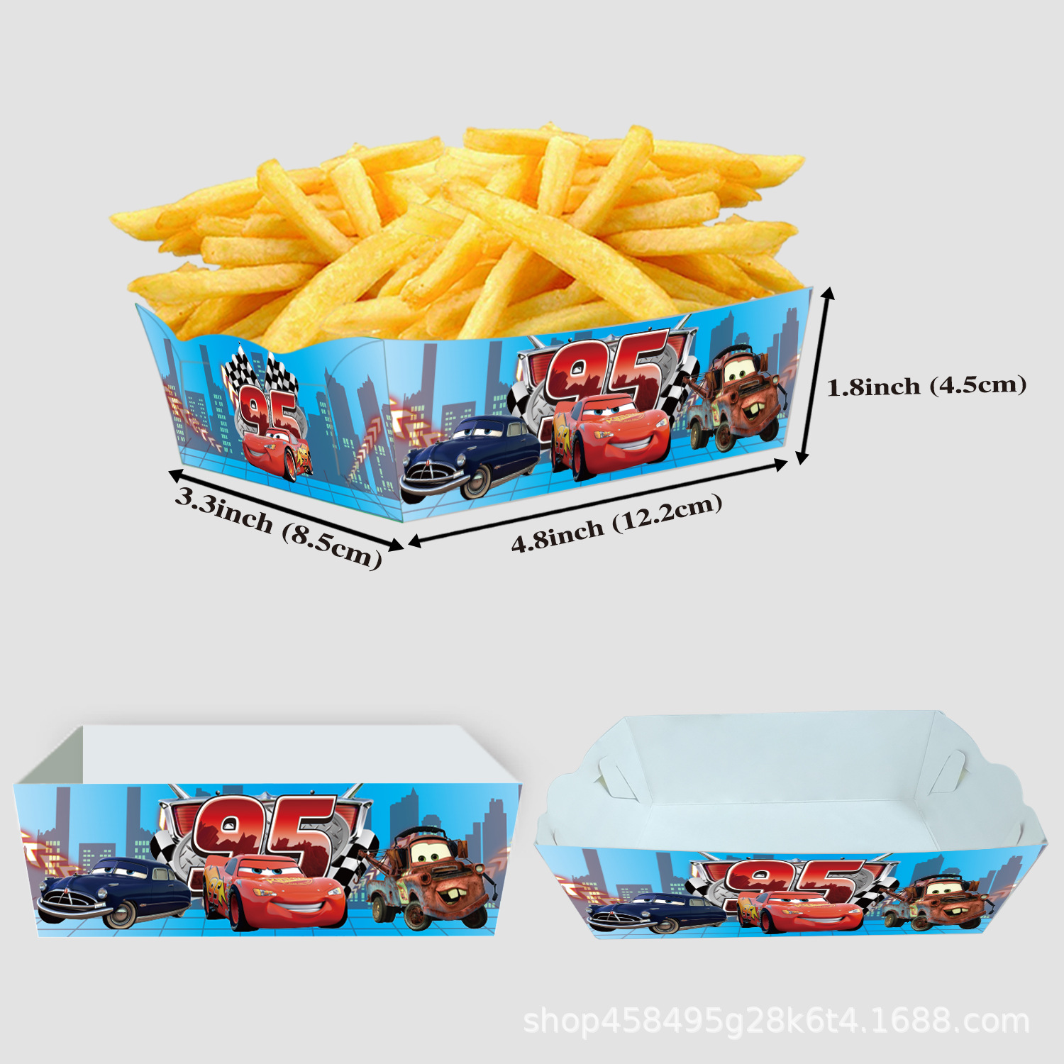 24 ชิ้น/เซ็ตรถยนต์กระดาษถาดเสิ - Food Snacks For Kids Party บทวิจารณ์และราคา