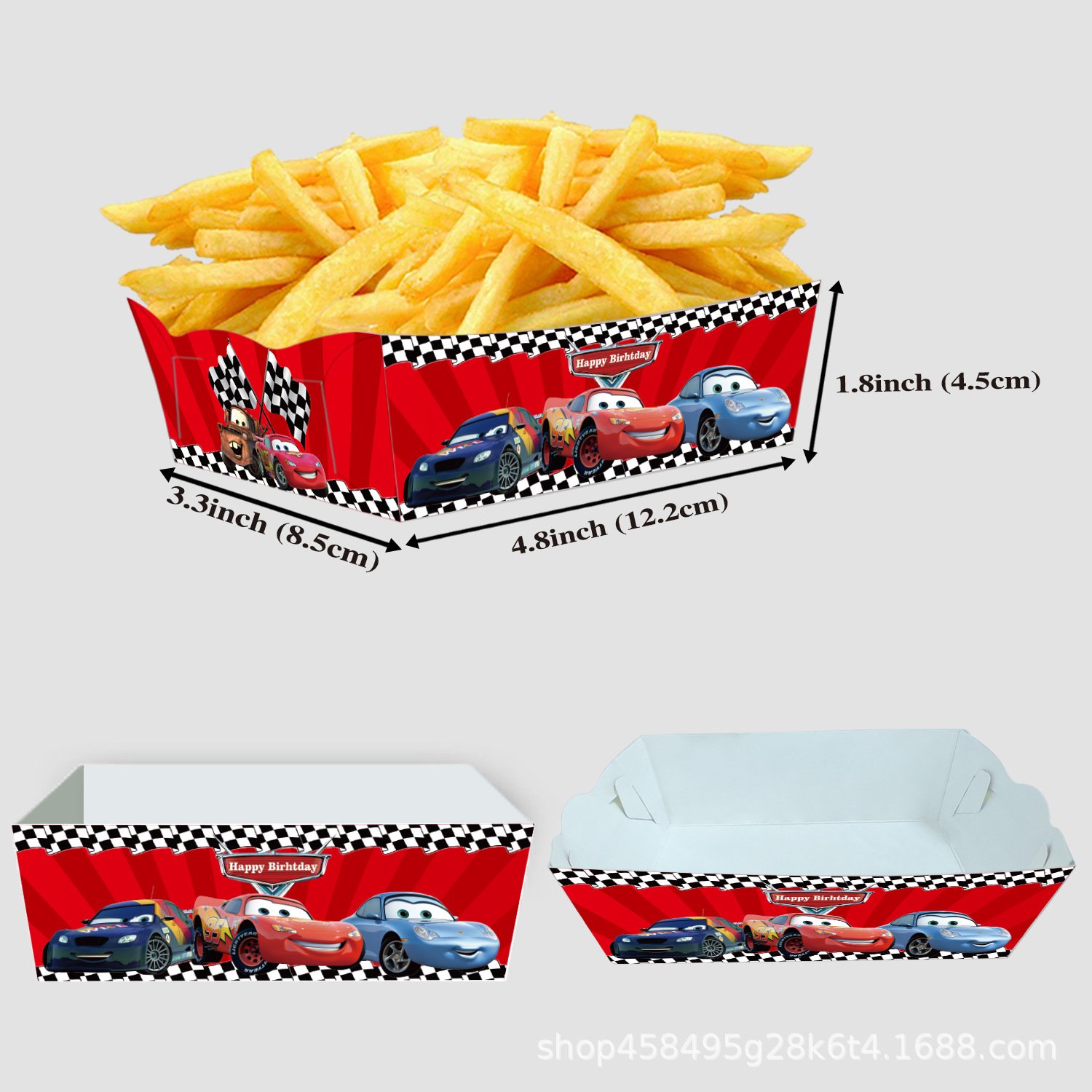 24 ชิ้น/เซ็ตรถยนต์กระดาษถาดเสิ - Food Snacks For Kids Party บทวิจารณ์และราคา