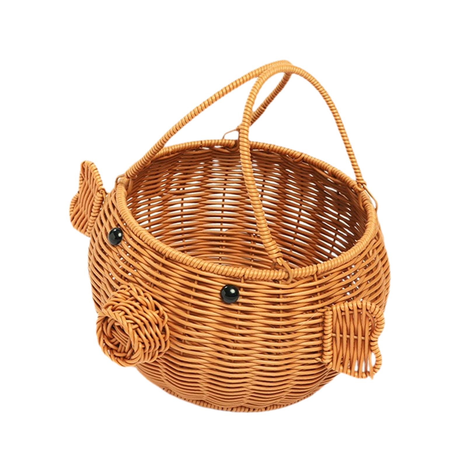 ตะกร้าเก็บของรูปทรงหมู ตะกร้าด - Snacks Food Gift Baskets บทวิจารณ์และราคา