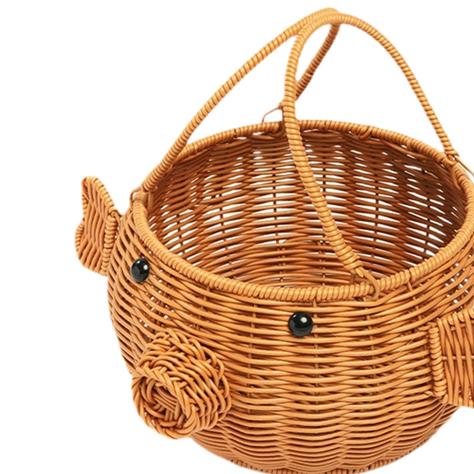 ตะกร้าเก็บของรูปทรงหมู ตะกร้าด - Snacks Food Gift Baskets บทวิจารณ์และราคา