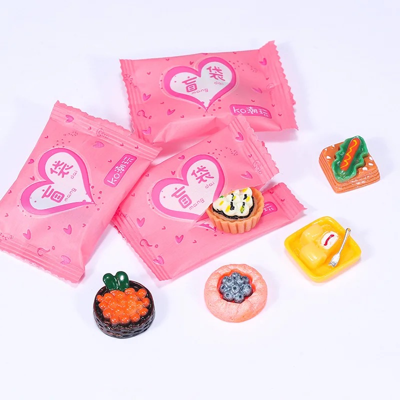 ของเล่นจิ๋วสไตล์สุ่ม กระเป๋า ข - Food Drink Snacks บทวิจารณ์และราคา