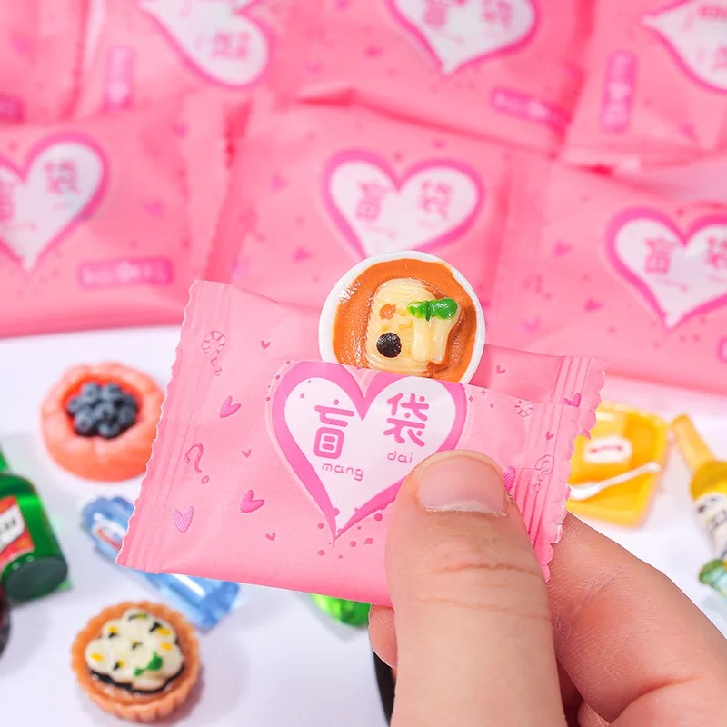 ของเล่นจิ๋วสไตล์สุ่ม กระเป๋า ข - Food Drink Snacks บทวิจารณ์และราคา