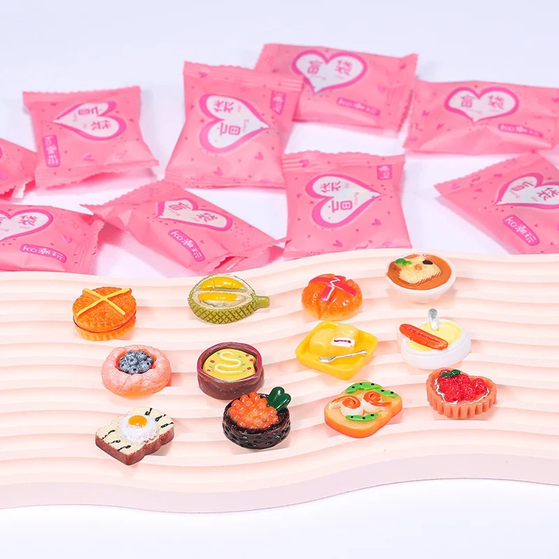 ของเล่นจิ๋วสไตล์สุ่ม กระเป๋า ข - Food Drink Snacks บทวิจารณ์และราคา